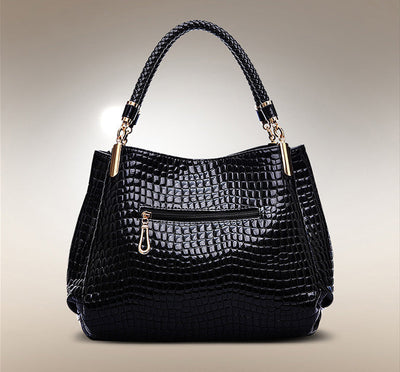 Isabelle - Stylish Crocodile Pattern Handbag