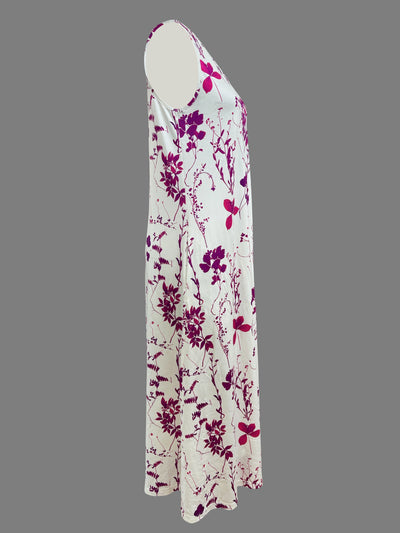 Elizabeth™ - Breezy Floral Sleeveless Summer Dress