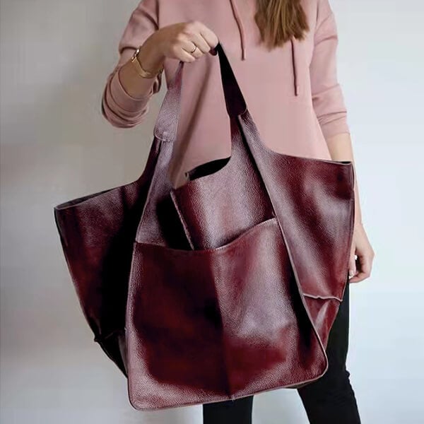 Josephine - Handmade Oversizes Leather Handbag