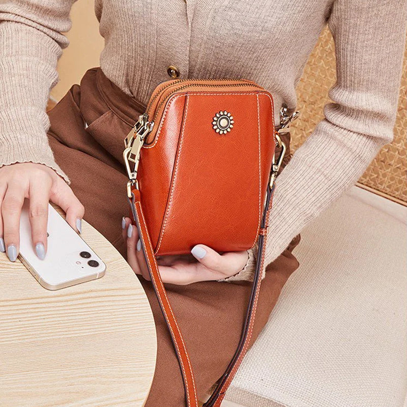 Imogen - Mini Stylish Soft Leather Crossbody Bag