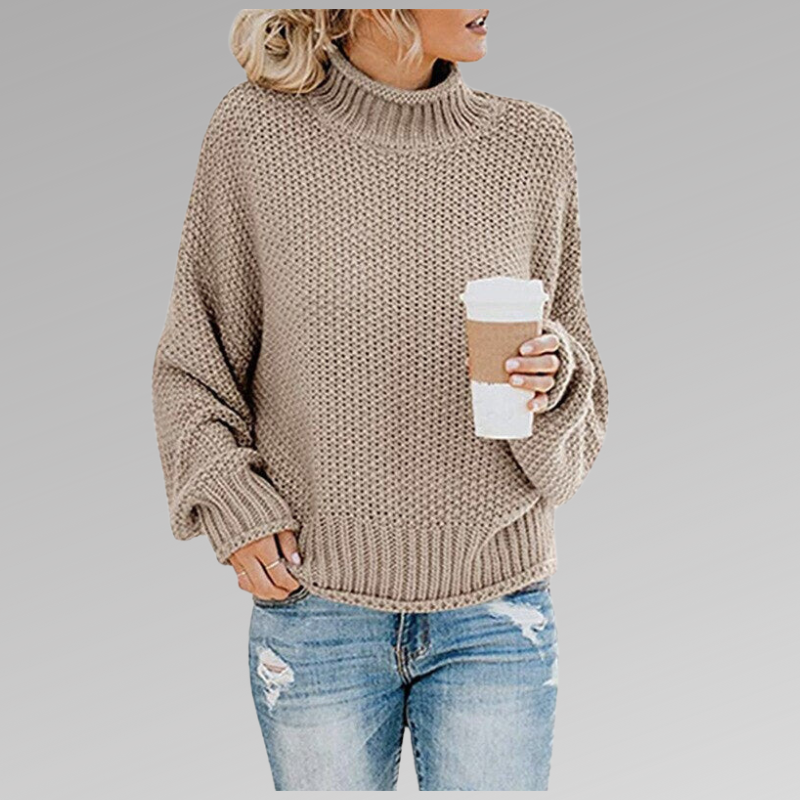 Violet - Classic knitted pullover