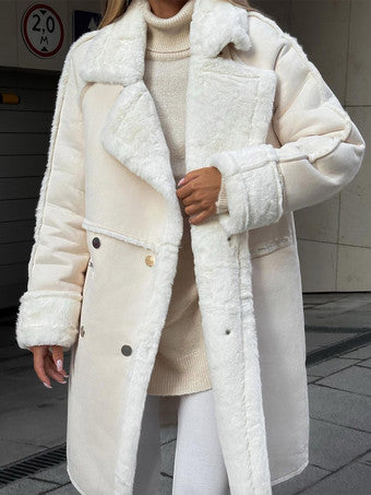 Ella - Winter Coat with Notched Lapels