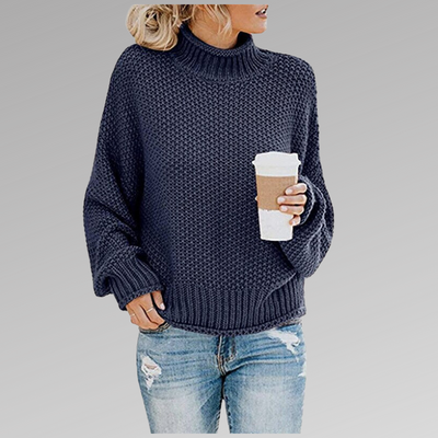 Violet - Classic knitted pullover