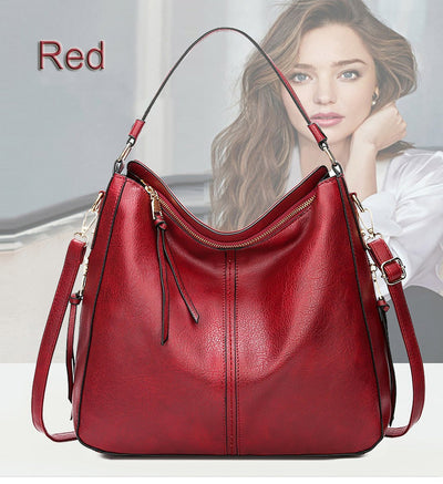 Lottie - Large Capacity Elegant Leather Tote Bag