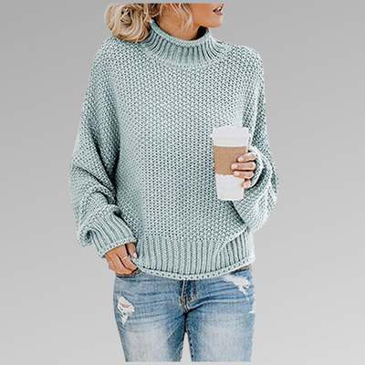 Violet - Classic knitted pullover