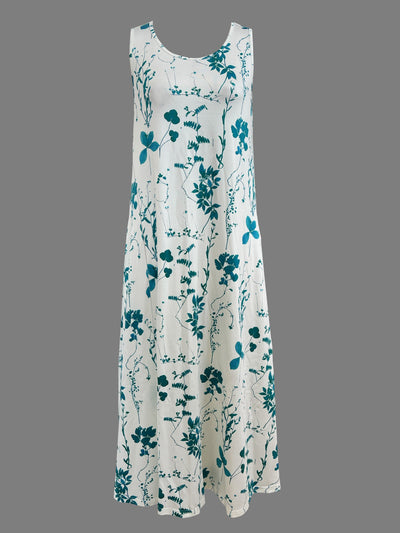 Elizabeth™ - Breezy Floral Sleeveless Summer Dress