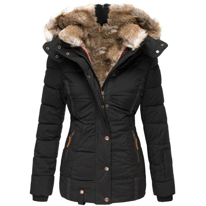 Ella - Women's Winter Coat With Fur Lining