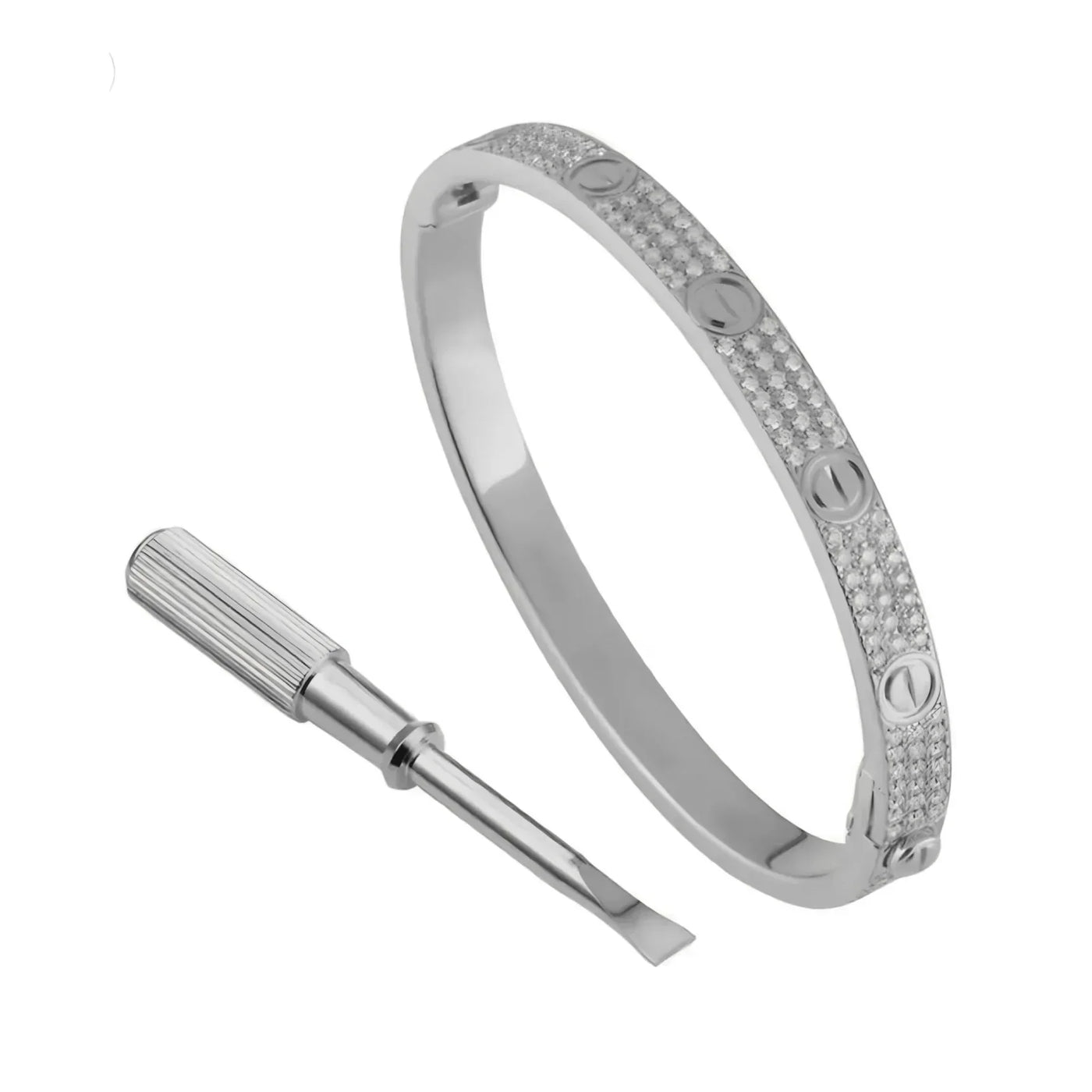 Ava™ - Diamond Bracelet - Silver