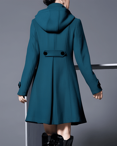 Victoria - Stylish coat with side pockets