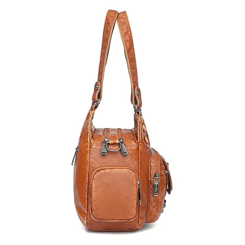 Savannah - Handmande Stylish Soft Leather Messenger Bag