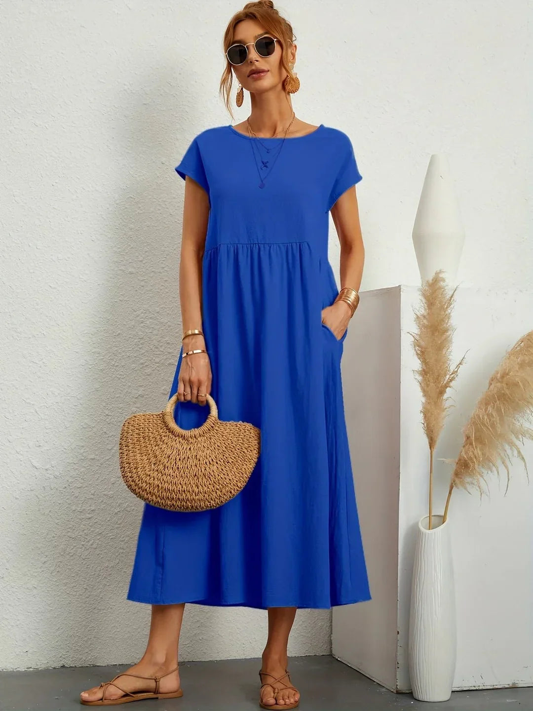 Lauren™ - Elegant Casual Summer Maxi Dress