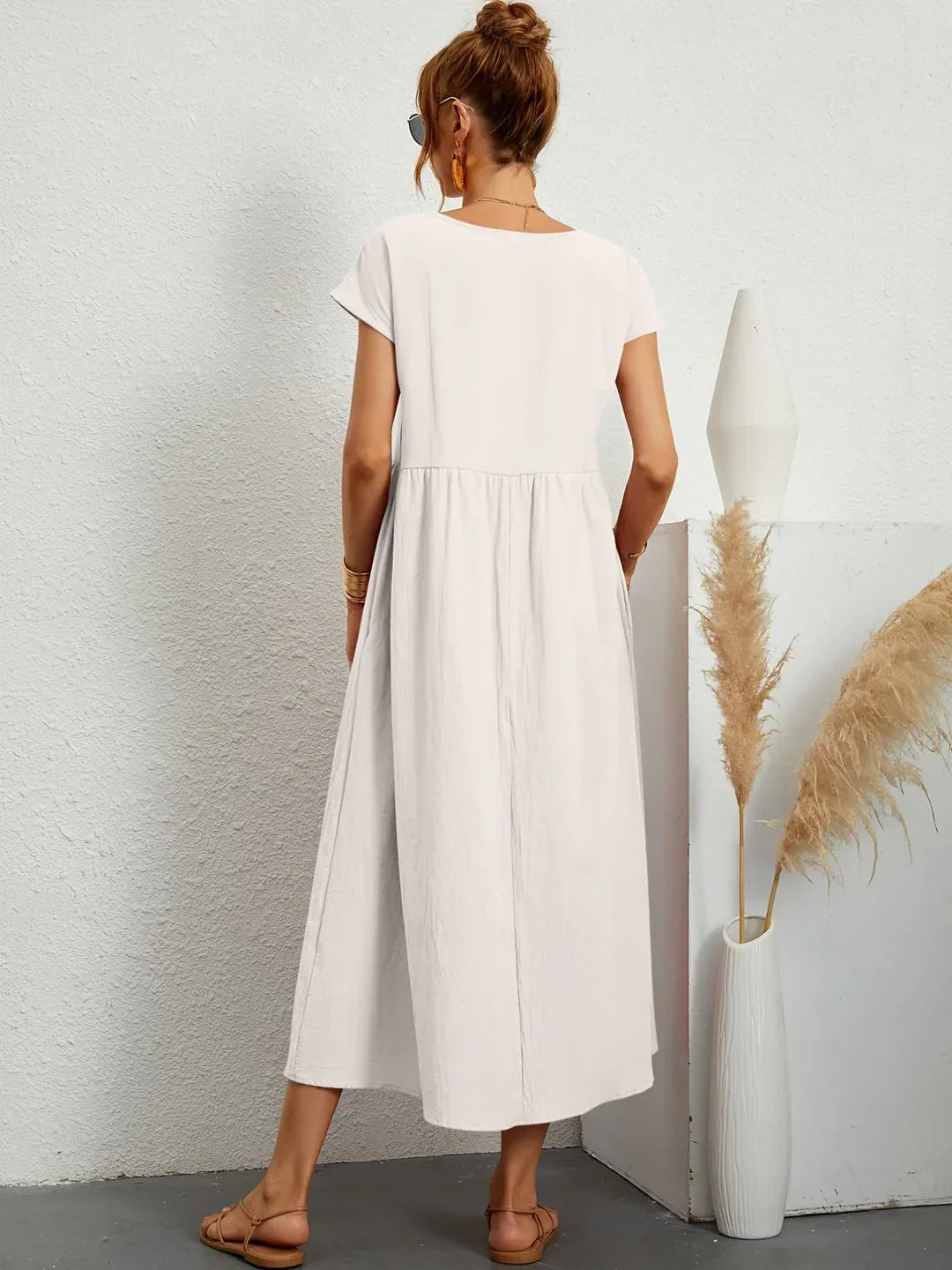 Lauren™ - Elegant Casual Summer Maxi Dress