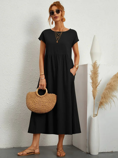 Lauren™ - Elegant Casual Summer Maxi Dress