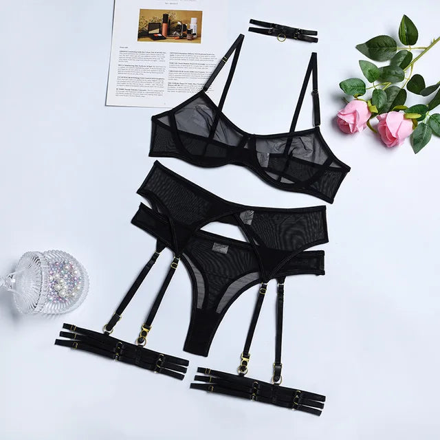 Skylar™ - 4-Piece Lingerie Set