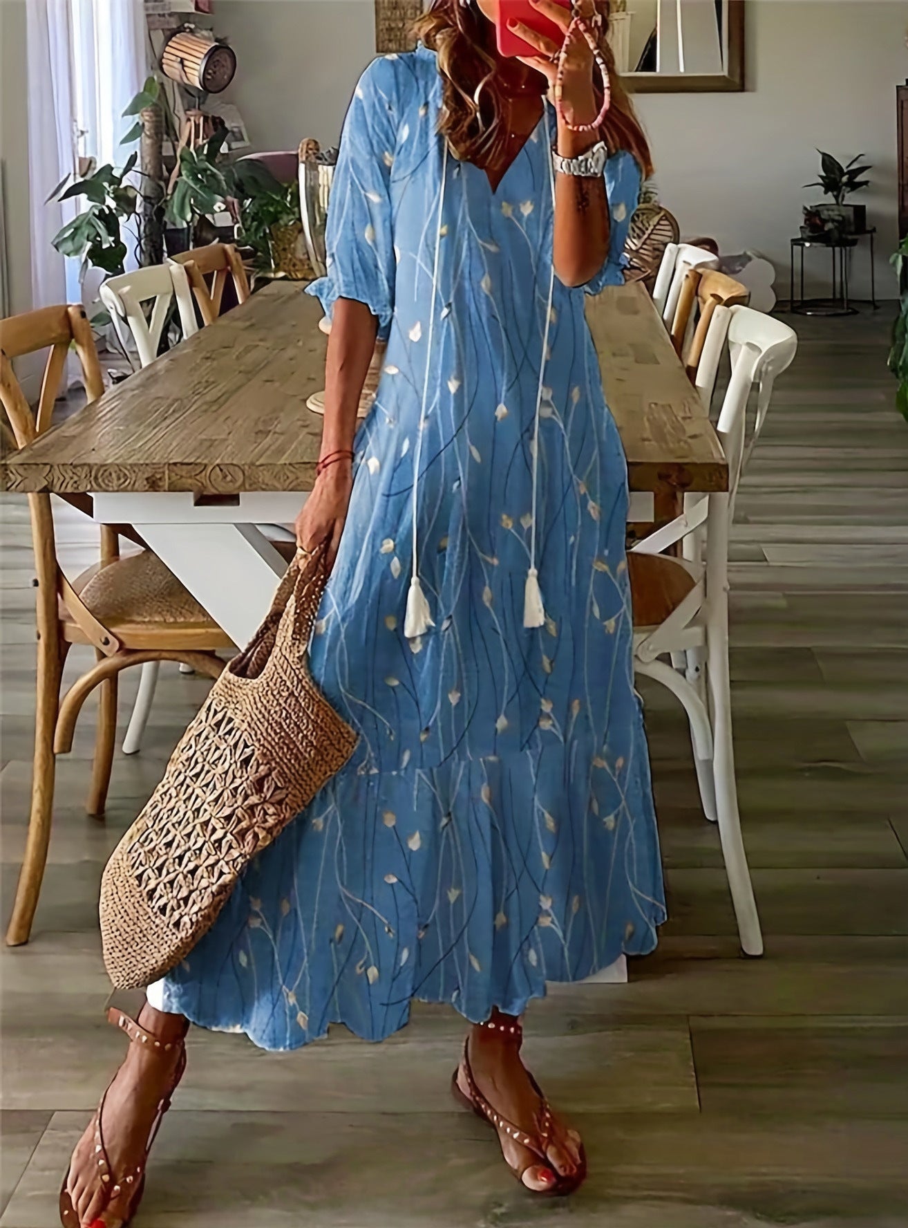 Charlotte™ - Casual Floral Maxi Summer Dress