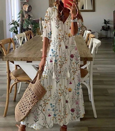 Charlotte™ - Casual Floral Maxi Summer Dress