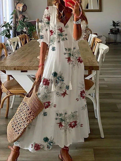 Charlotte™ - Casual Floral Maxi Summer Dress