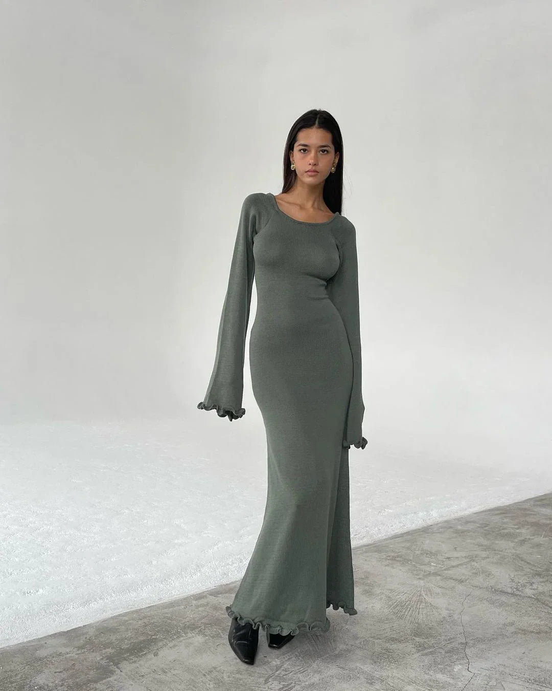 Isabella™ | Knitted Maxi Dress