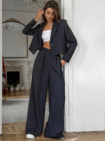 Samira™ - Winter Office Pants Set