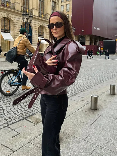 Deena™ | Gorgeous Leather Jacket