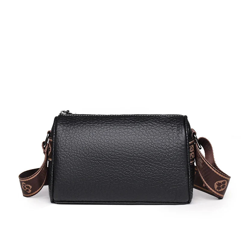 Claire - Stylish Stone Grain Pattern Shoulder Bag