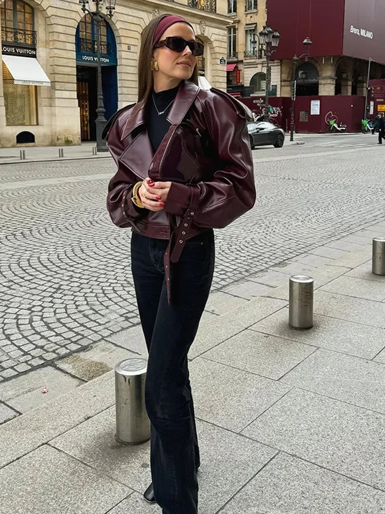 Deena™ | Gorgeous Leather Jacket