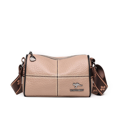 Claire - Stylish Stone Grain Pattern Shoulder Bag