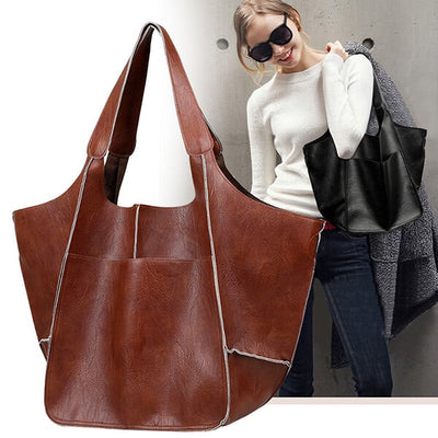 Josephine - Handmade Oversizes Leather Handbag