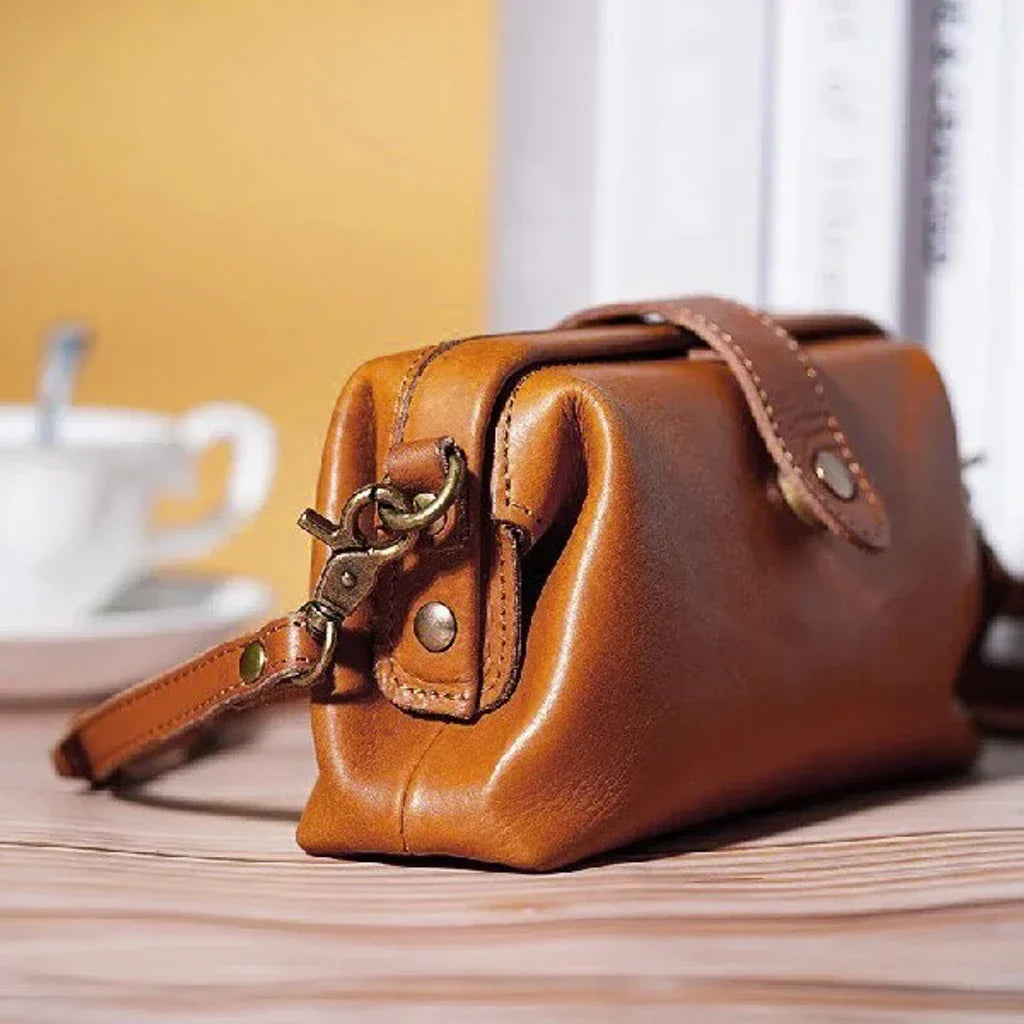 Elise - Retro Leather Handmade Bag