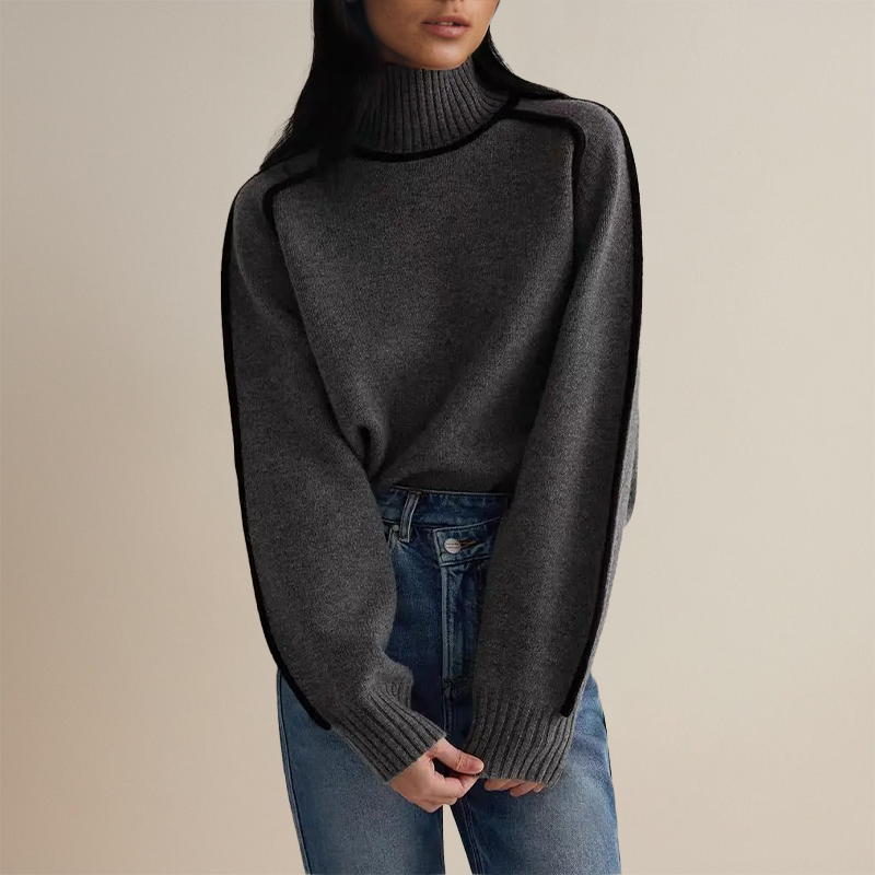 ARABÉLLE COUTURE CASHMERE TURTLENECK SWEATER