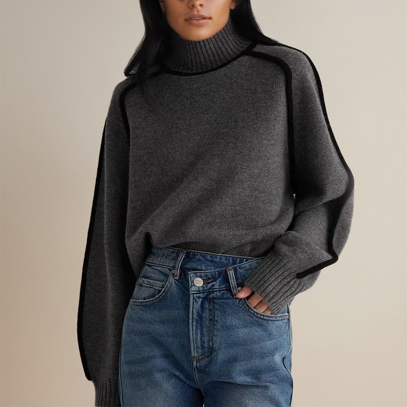 ARABÉLLE COUTURE CASHMERE TURTLENECK SWEATER