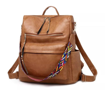 Lotta - Leather Backpack With Large Capacity