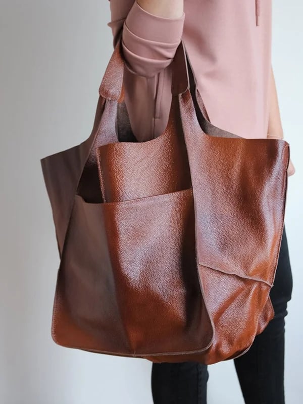 Josephine - Handmade Oversizes Leather Handbag