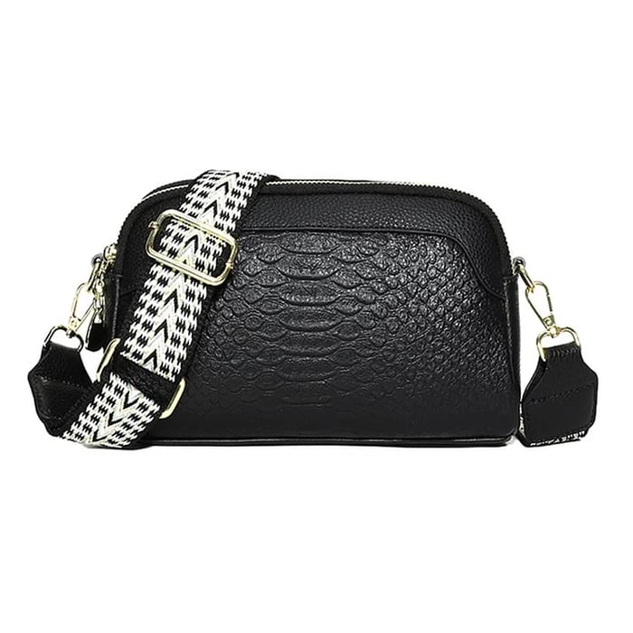 Mia - Stylish Alligator Pattern Leather Crossbody Bag