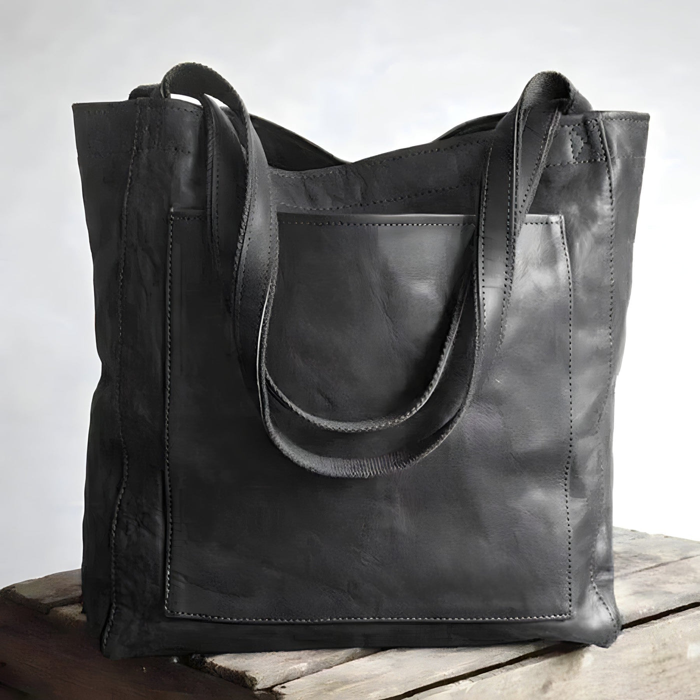 Amelia - Handmade Leather Tote Bag