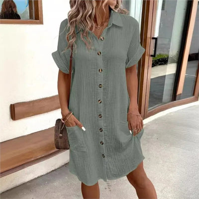 Matilda™ - Casual Collar Summer Dress