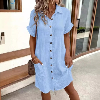 Matilda™ - Casual Collar Summer Dress