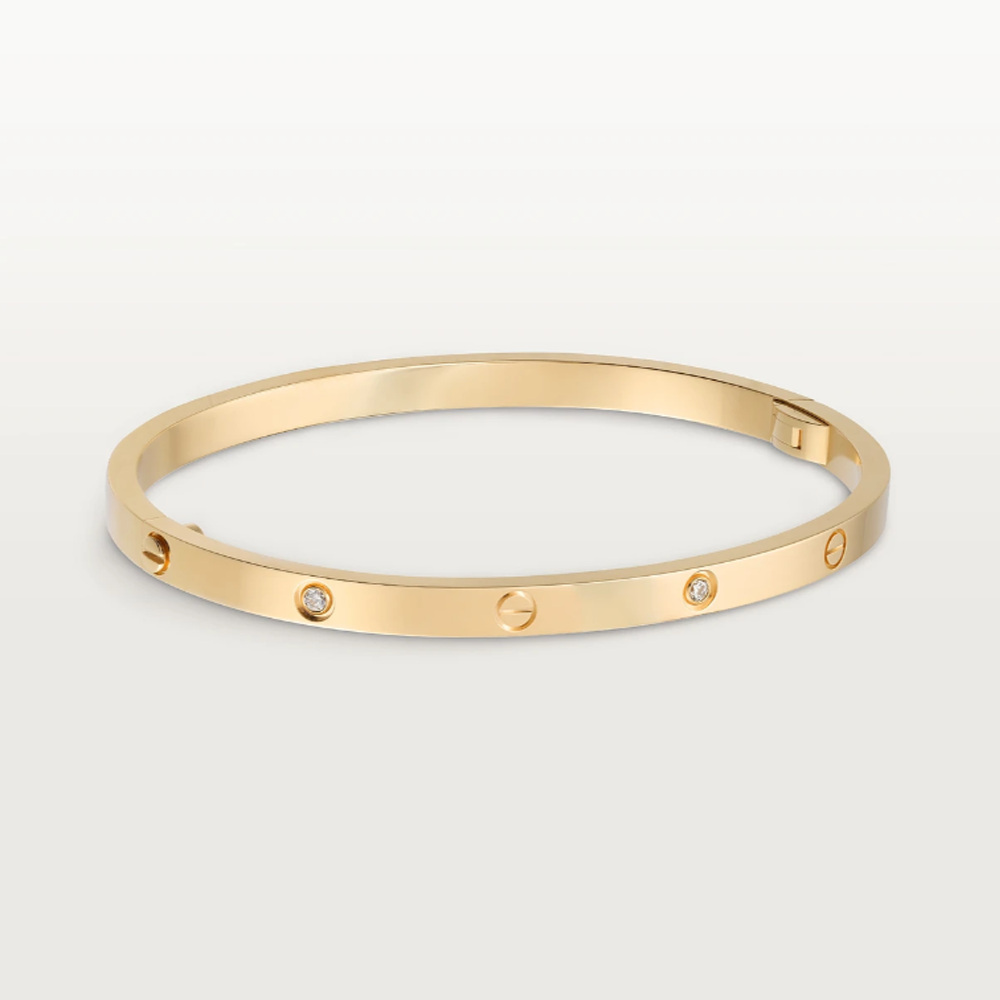 Carolina™ - Diamond Bangle - Gold