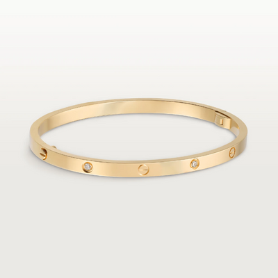 Carolina™ - Diamond Bangle - Gold